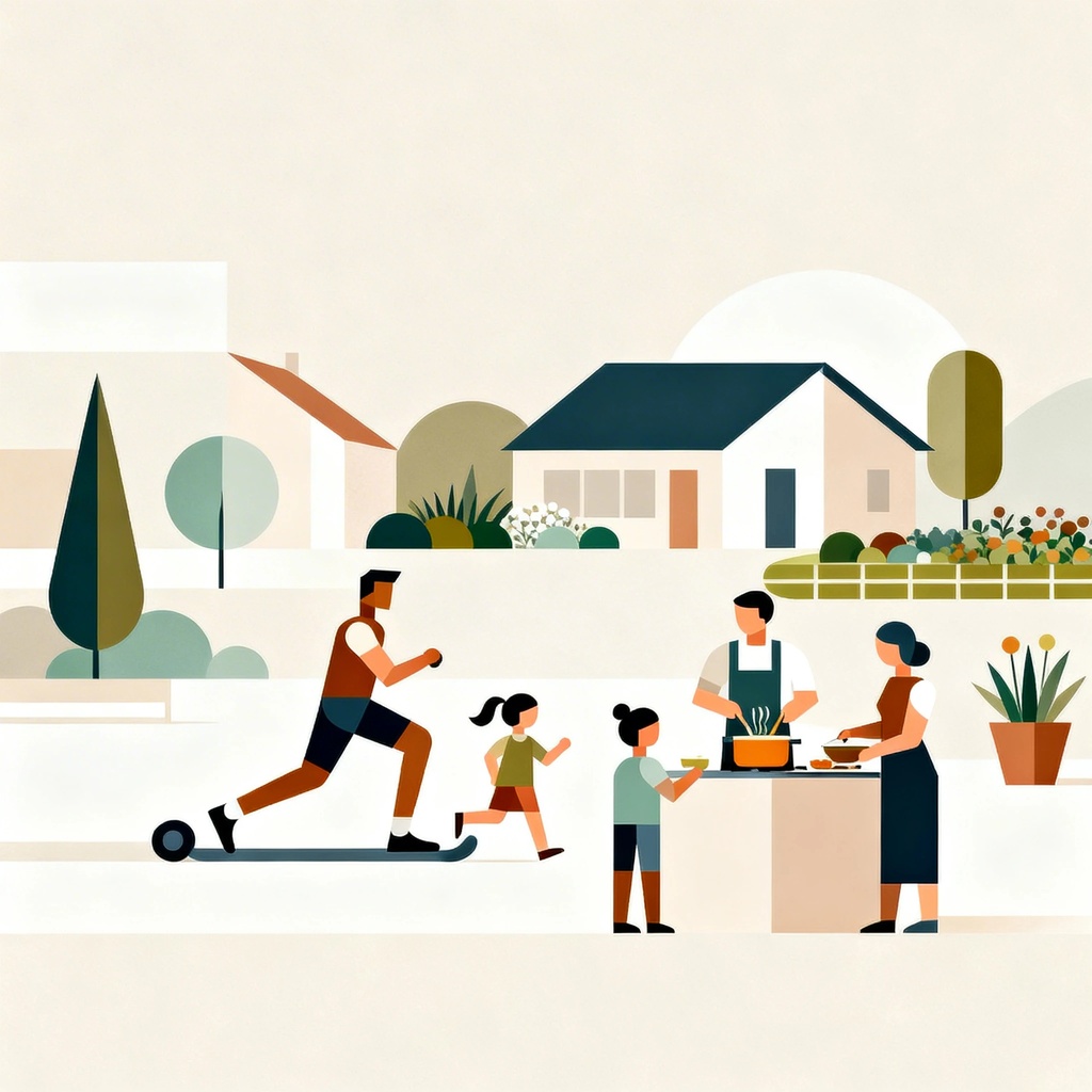 Tworzenie zdrowych nawyków w rodzinie